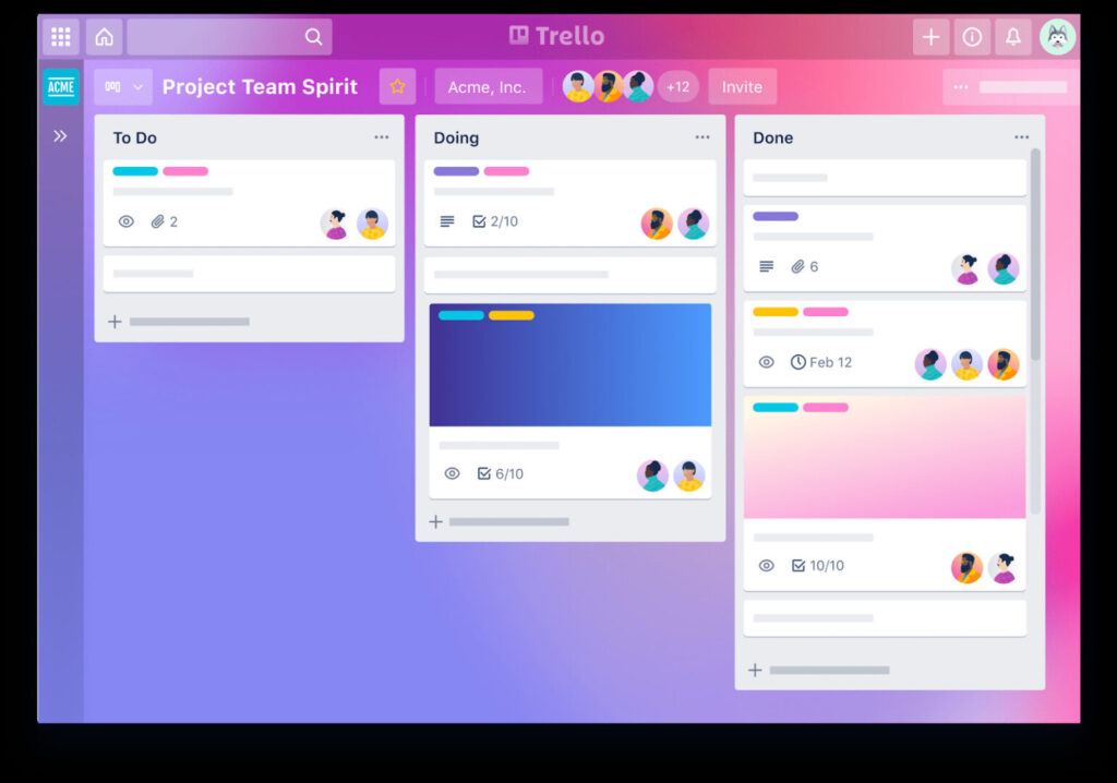 Project Management Tools for Game Developers Trello