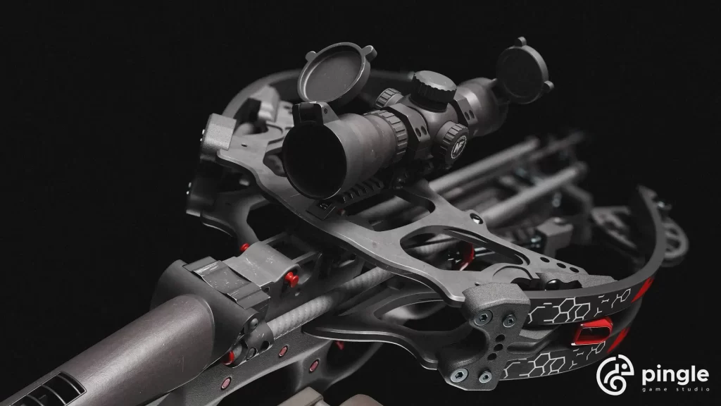 3ds Max vs Maya. Crossbow art